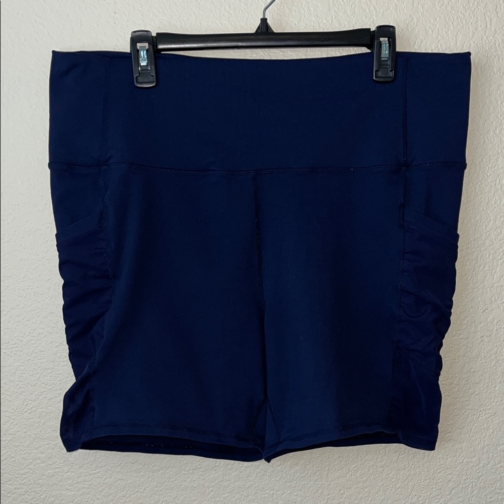Blue Fabletics Women’s Biker Shorts